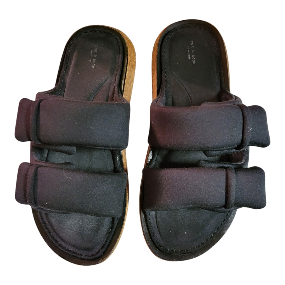 Rag & Bone Parque Padded Cork Slide Sandals women size 6
